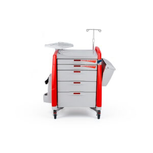 CARRO ROJO DE EMERGENCIA TROLLEY LI-ET 500