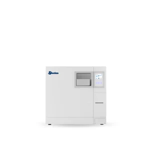 Esterilizador Steelco TTA 23 compacto para clínicas dentales y médicas.